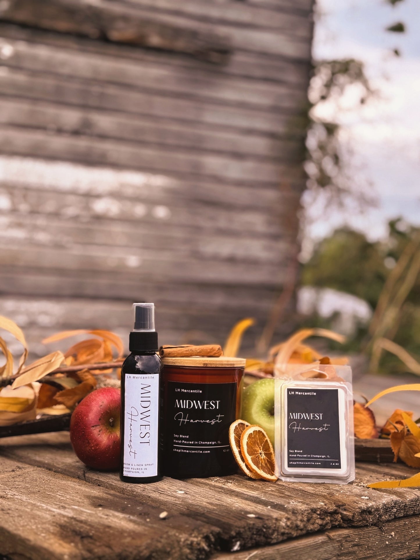 Room & Linen Spray - Natural Odor Eliminator (Multiple Scents)