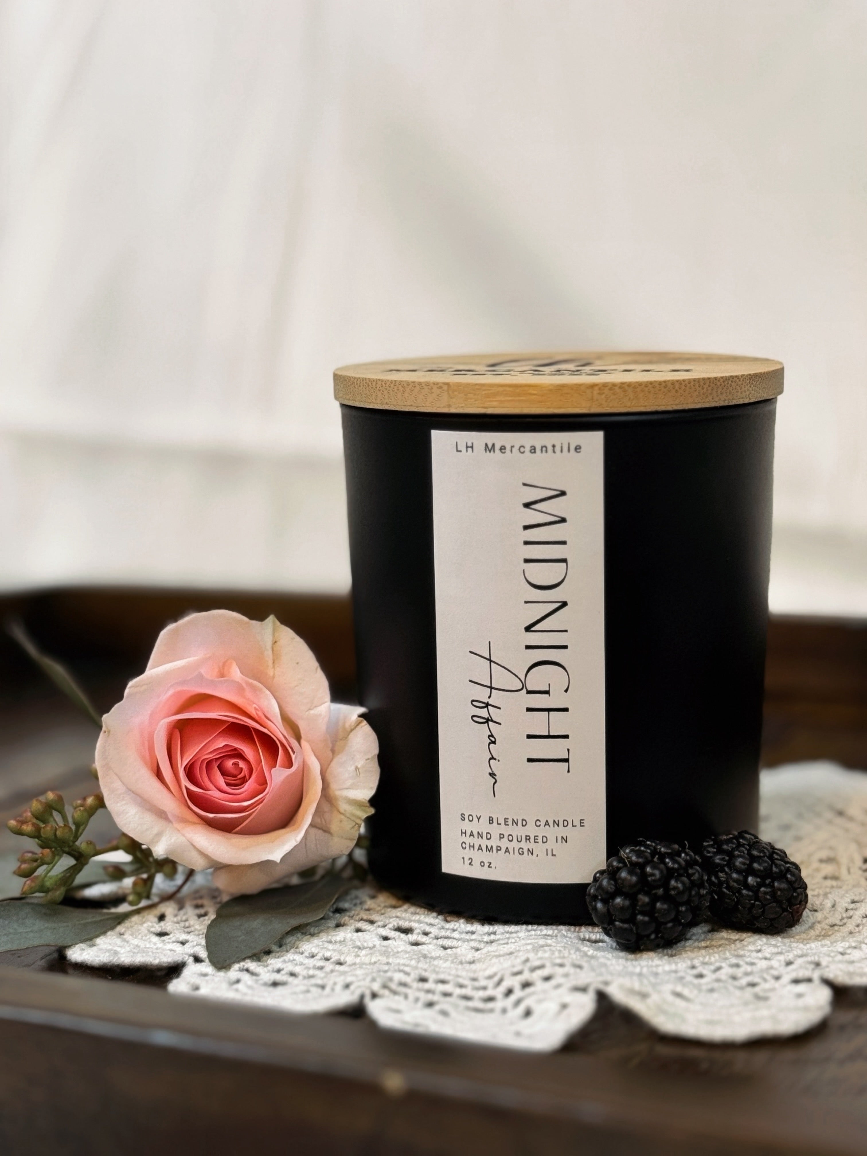 Midnight Affair Soy Blend Candle - Signature Blend - BEST SELLER