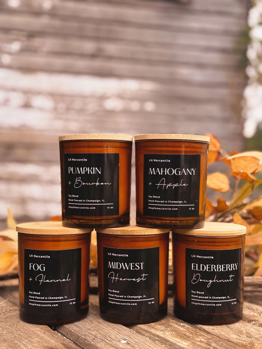 Harvest Basket Candle Bundle