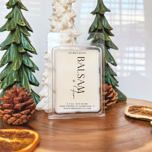 Balsam + Fir Holiday Wax Melt