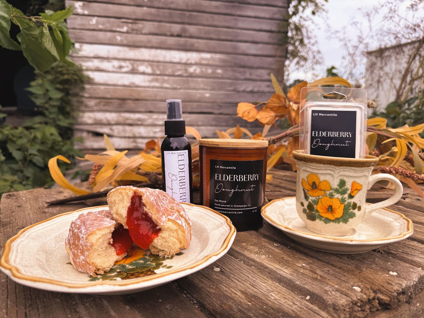 Elderberry Doughnut Fall Wax Melt