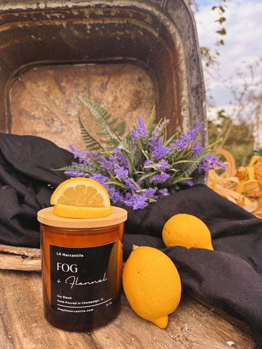 Fog + Flannel Soy Blend Candle