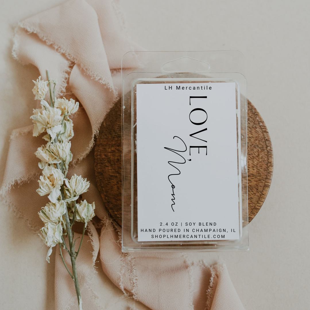 Love, Mom | Mother's Day Soy Blend Candle | Limited Edition