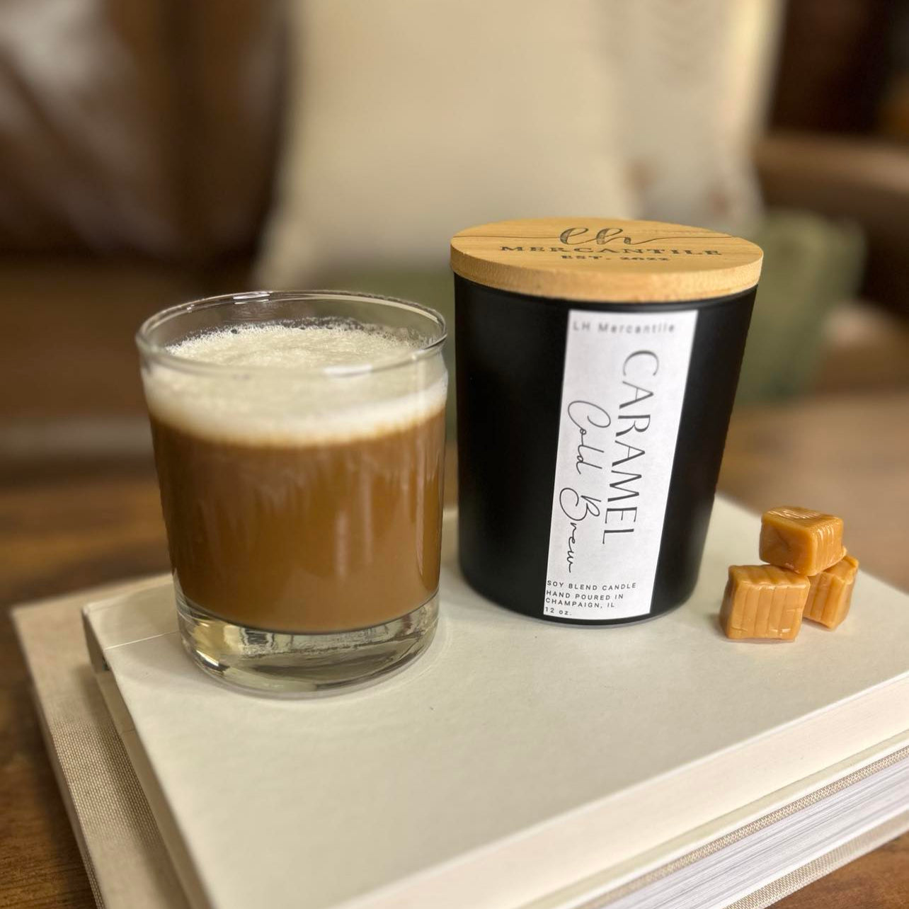 Caramel Cold Brew Soy Blend Candle - Signature Blend