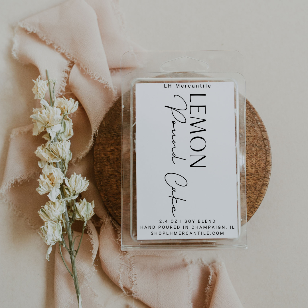 Lemon Pound Cake Soy Blend Candle