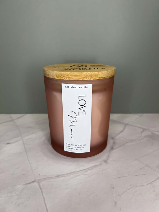 Love, Mom | Mother's Day Soy Blend Candle | Limited Edition